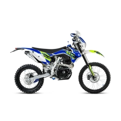 motocross barton nxt 150 17/14 niebieski bok
