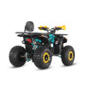 quad barton raptor 125 żółty niebieski tył