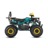 quad barton raptor 125 żółty niebieski bok