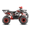 quad barton thor 125 atv czerwony bok