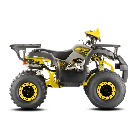 quad barton thor 125 atv żółty bok
