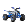 quad barton volt elektryczny niebieski z profilu