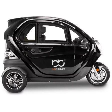 micro car bili bike city go czarny 45kmh bok