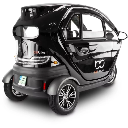 micro car bili bike city go czarny 45kmh tył