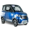 pojazd elektryczny czterokołowy micro car bilibike ecomo 4 niebieski profil