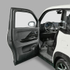 skuter elektryczny iml micro car tuna acid biały skos drzwi