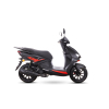 motorower skuter junak 109 50ccm czerwony bok