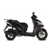 motorower skuter junak 607 50ccm czarny bok