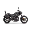 motorcykl romet soft 125 czarny bok