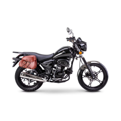 motorowerl romet soft 50 czarny bok