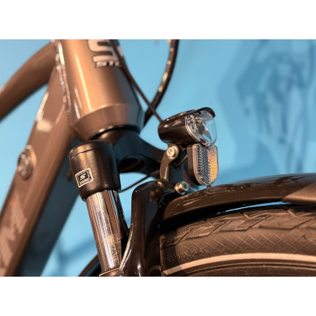 rower elektryczny Storm ediamond 4.0 męski lampka przednia LED